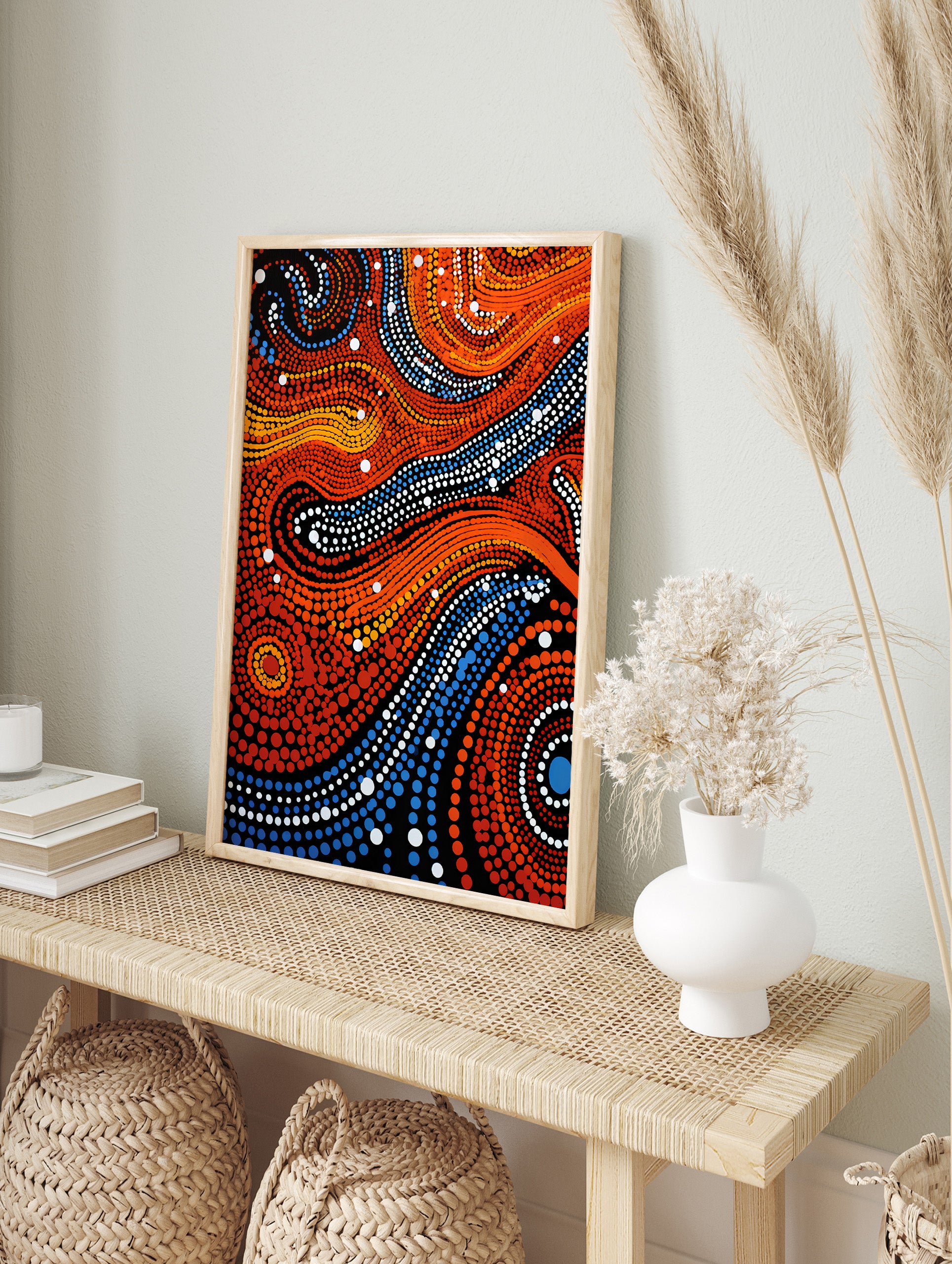 Aboriginal Art Poster, Aboriginal Print