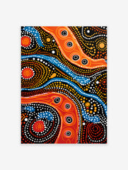 Aboriginal Art Poster, Aboriginal Print