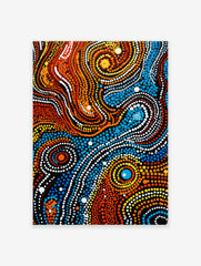 Aboriginal Art Poster, Aboriginal Print