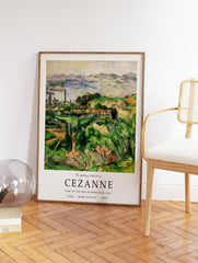 View of the Bay of Marseille with the Village of Saint-Henri Poster by Paul Cezanne, Paul Cezanne Print