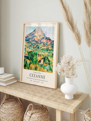 Mont Sainte Victoire Poster by Paul Cezanne, Paul Cezanne Print