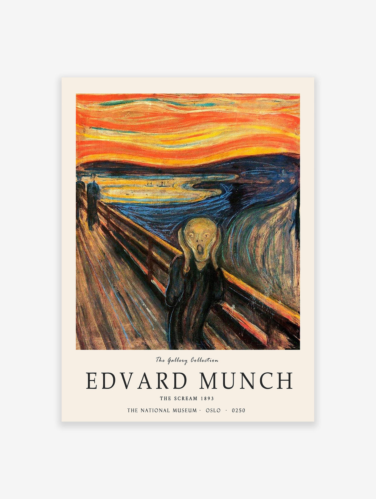 The Scream Poster by Edvard Munch, Edvard Munch Print