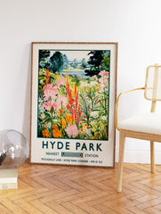 Hyde Park Poster, Hyde Park Print