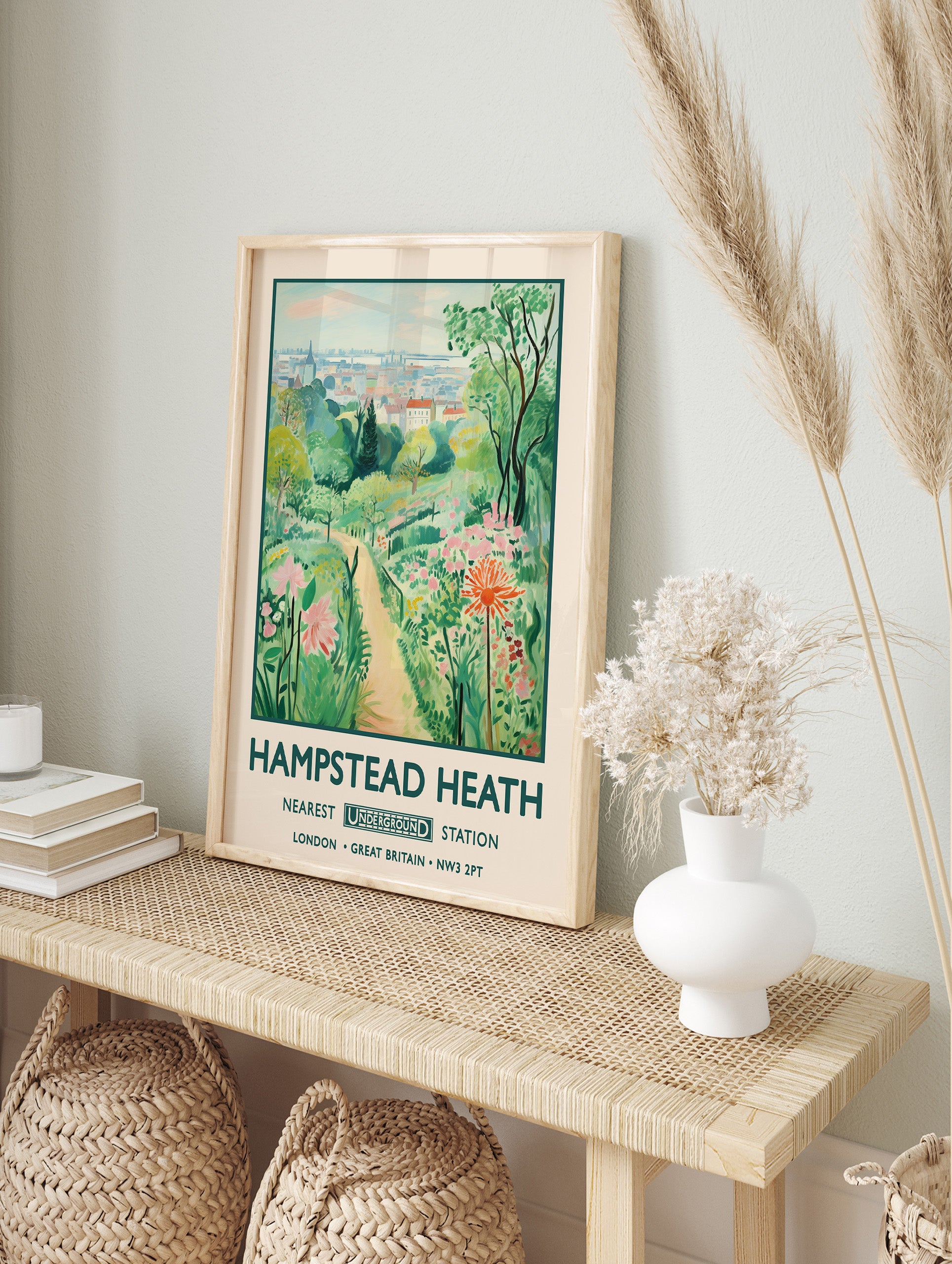 Hampstead Heath Poster, Hampstead Heath Print