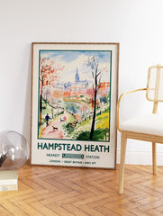 Hampstead Heath Poster, Hampstead Heath Print