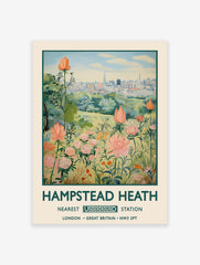 Hampstead Heath Poster, Hampstead Heath Print