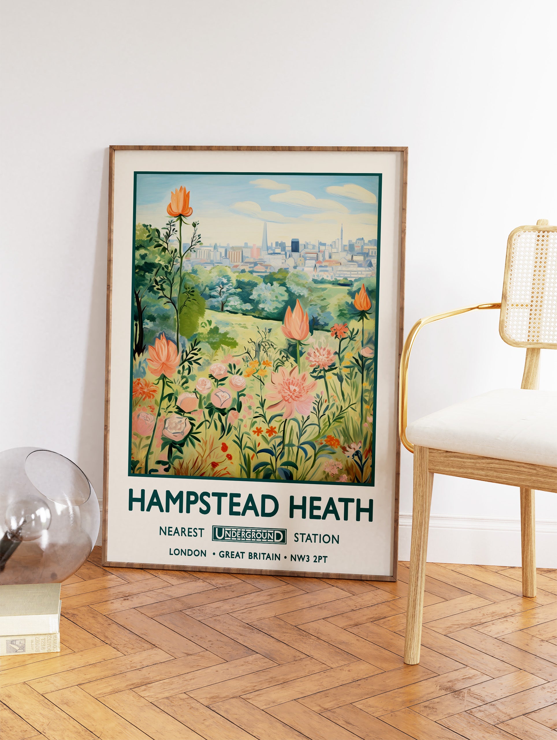 Hampstead Heath Poster, Hampstead Heath Print