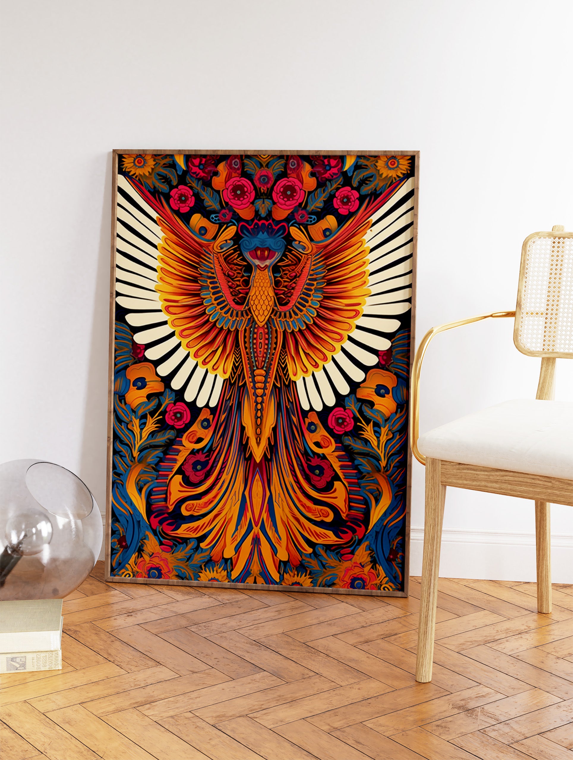 Mexican Wings Poster, Mexican Print