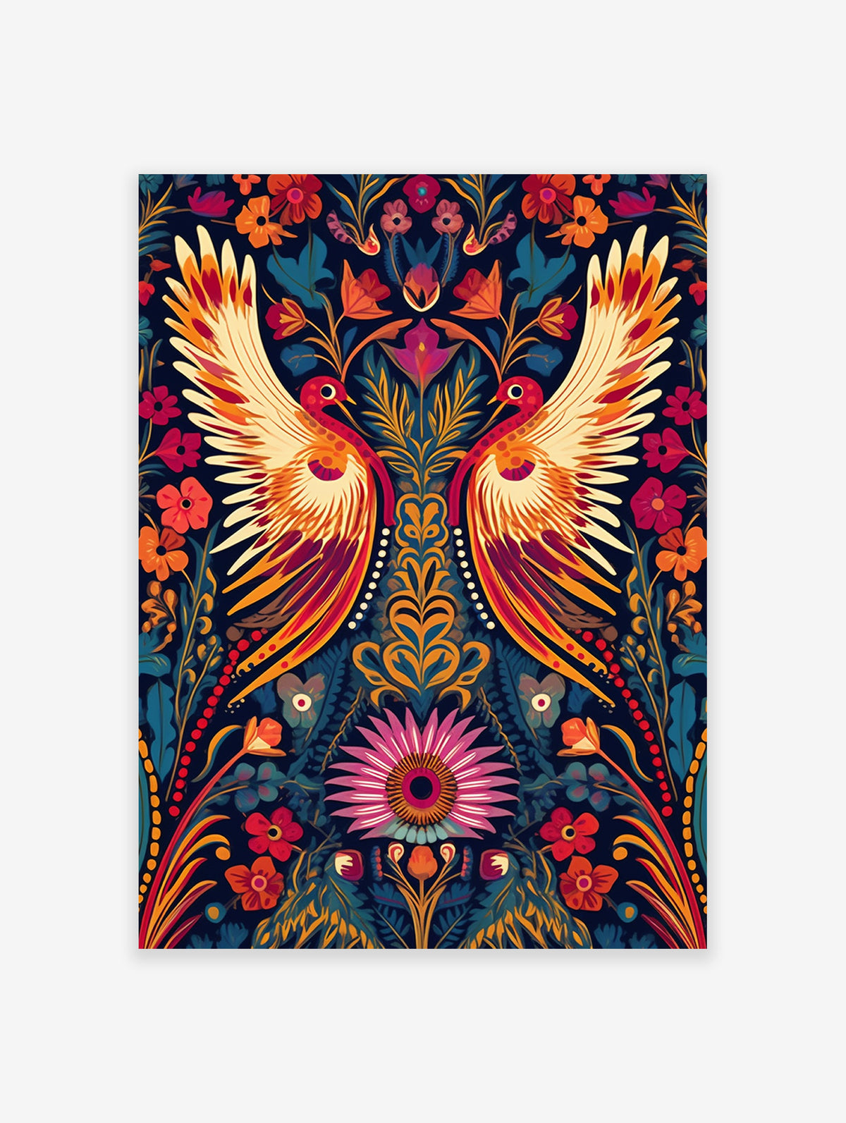 Mexican Wings Poster, Mexican Print