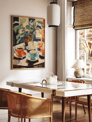 Coffee Illustration Poster, Coffee Print