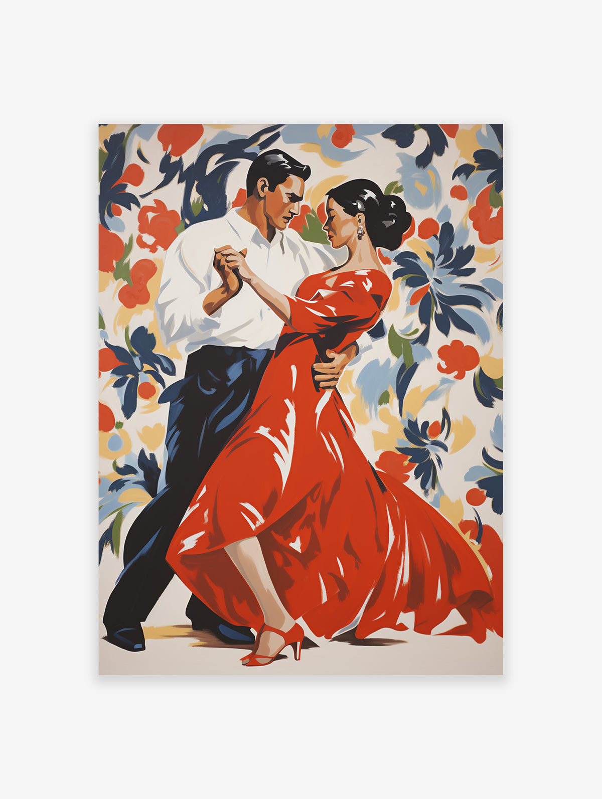 Latin Dance Poster, Dance Print