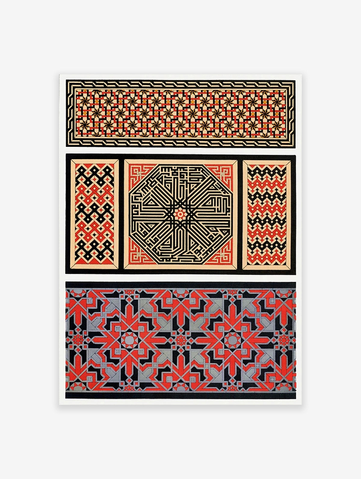 Arabic Pattern Poster, Islamic Print