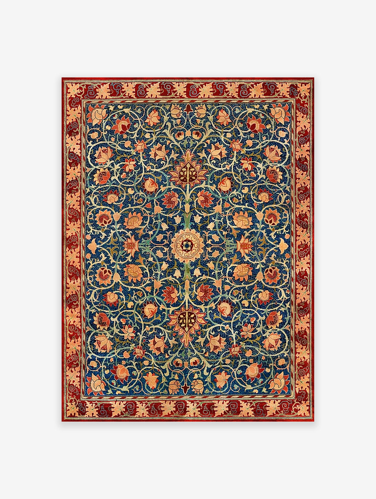 Islamic Pattern Poster, Arabic Floral Pattern Print