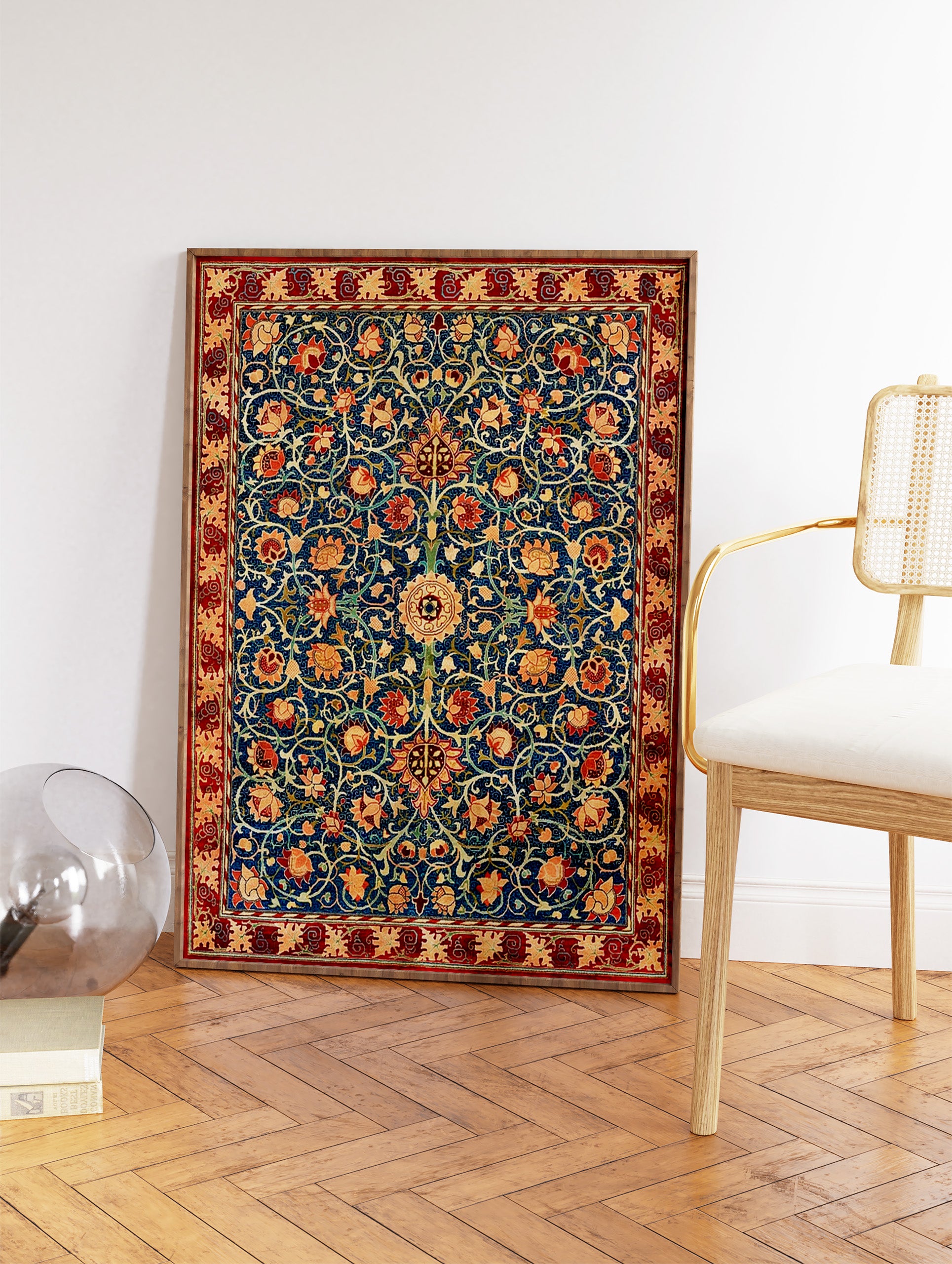 Islamic Pattern Poster, Arabic Floral Pattern Print