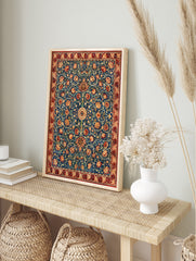 Islamic Pattern Poster, Arabic Floral Pattern Print