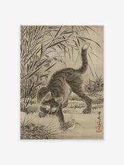 Japanese Tiger Poster, Japanese Animal Print