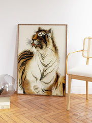 Japanese Tiger Poster, Japanese Animal Print