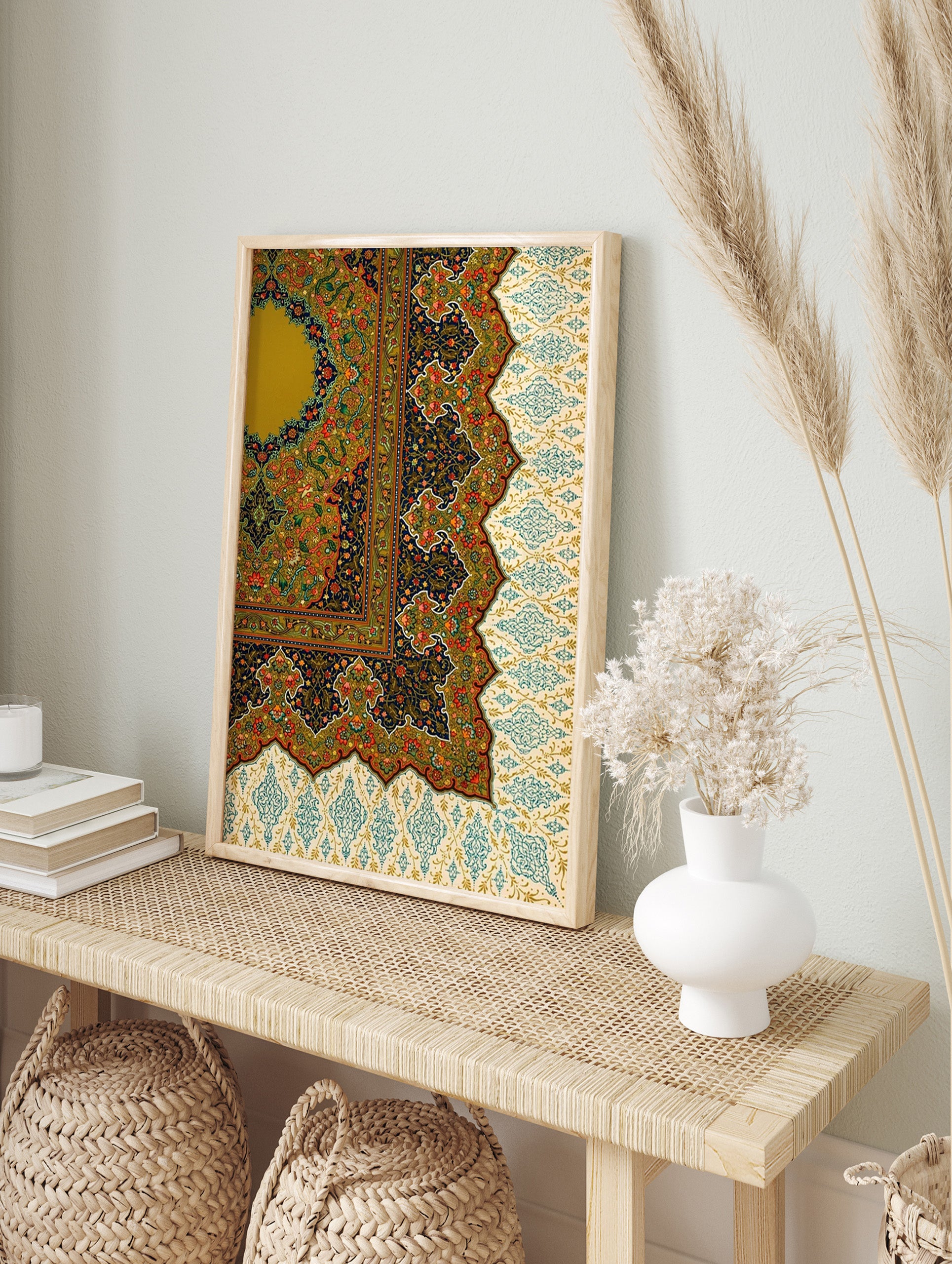 Arabic Pattern Poster, Islamic Pattern Print