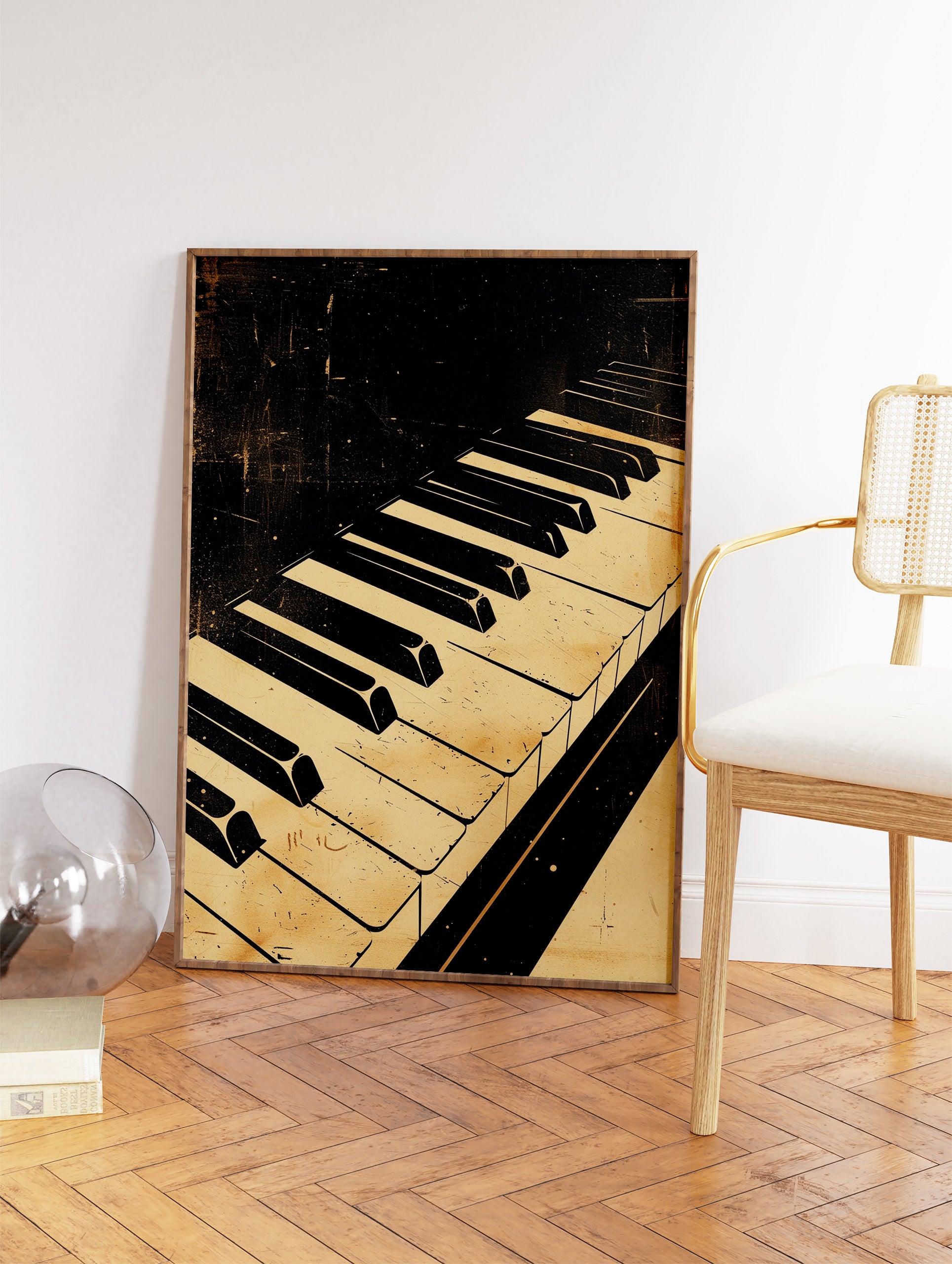 Piano Poster, Music Print