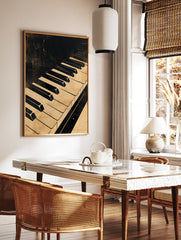 Piano Poster, Music Print