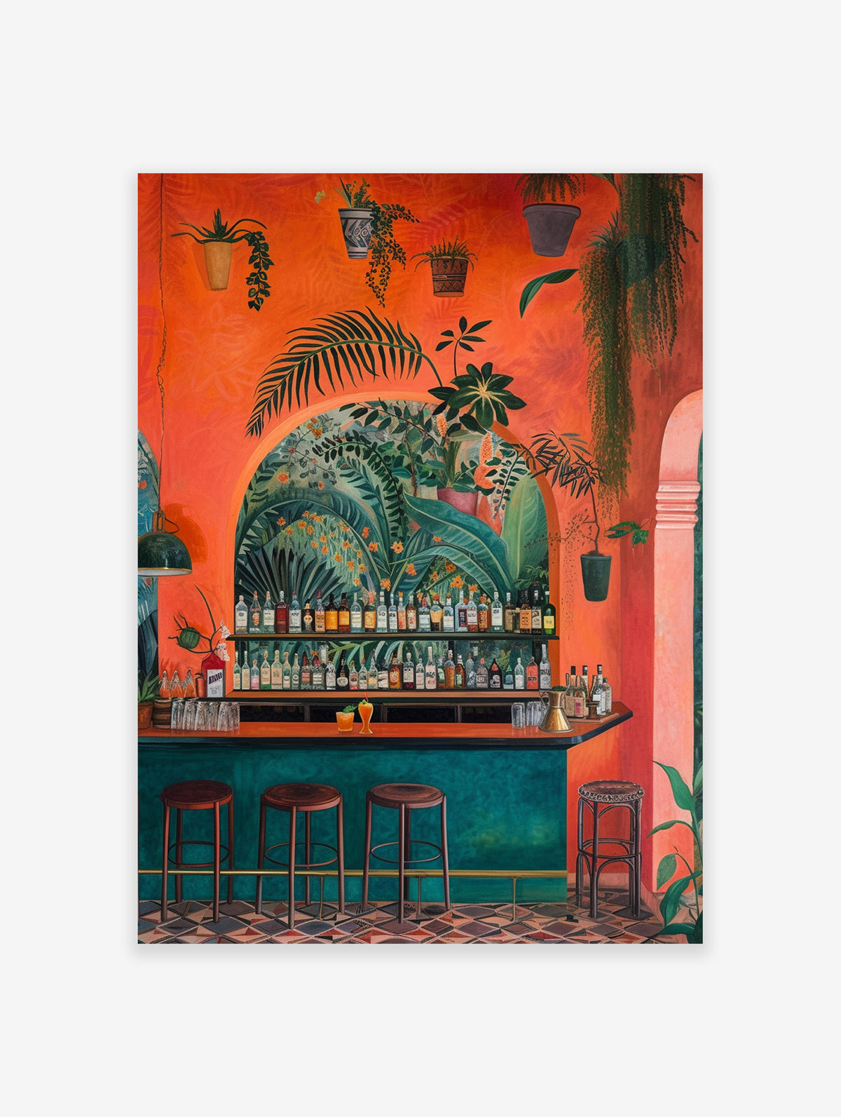 Cocktail Bar Poster, Cocktail Bar Print