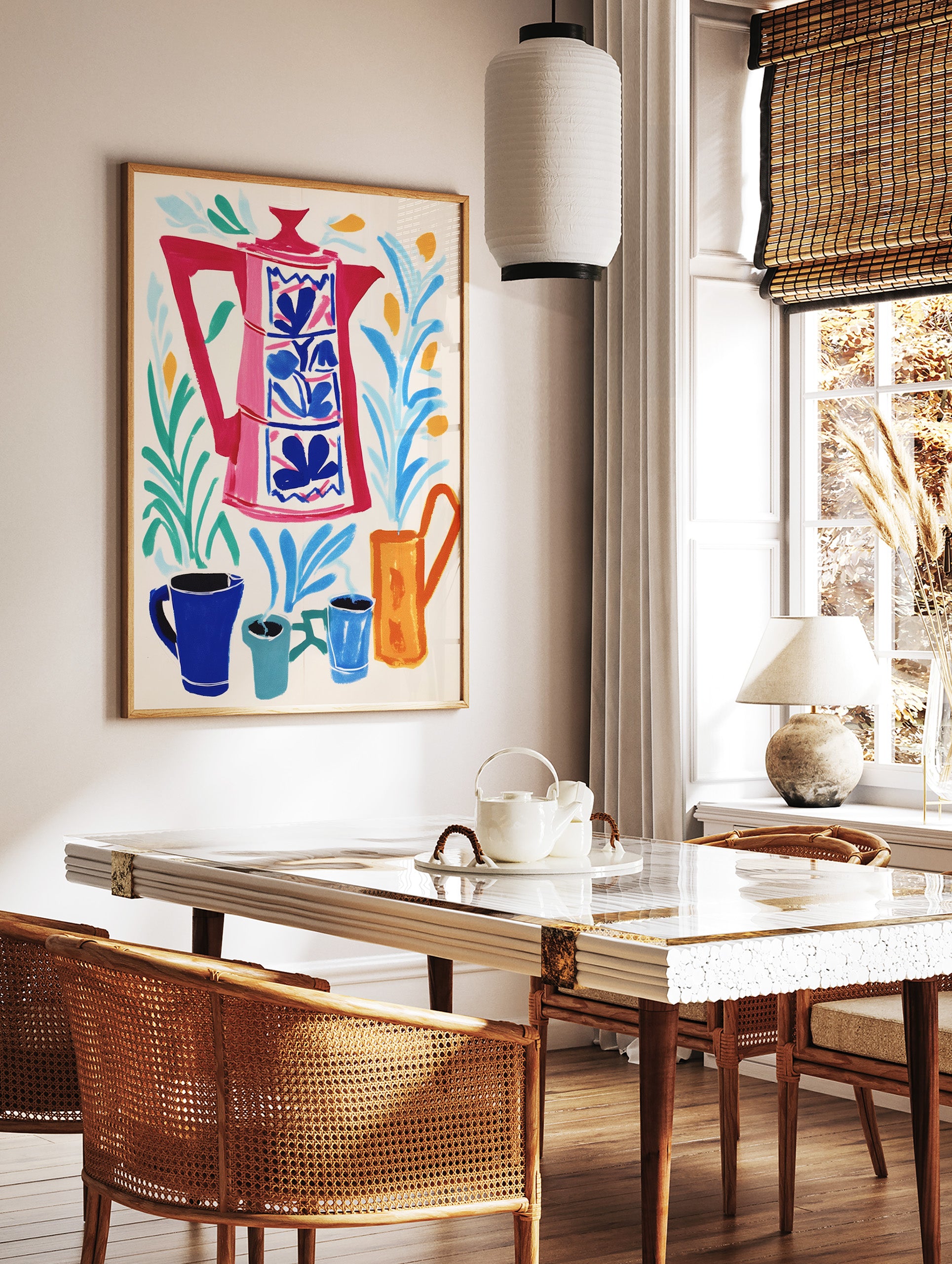 Coffee Art Poster, Coffee Print
