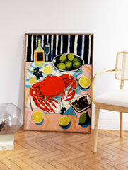 Sea Food Poster, Food Print