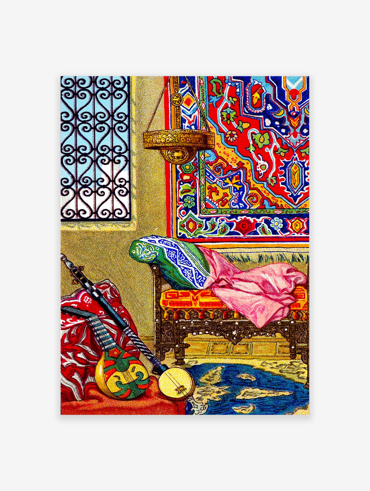 Arab Poster, Living Room Print