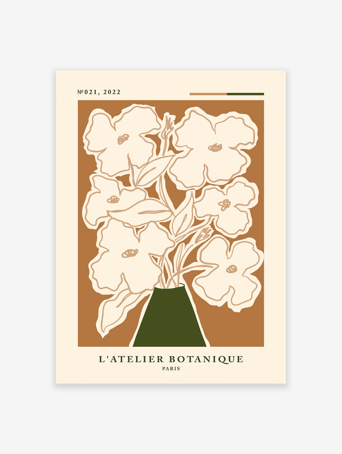 French Botanical Poster, Floral Print