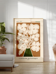 French Botanical Poster, Floral Print