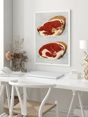 Meat Poster, Kitchen Print