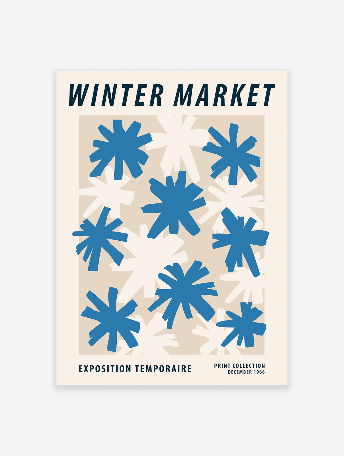 Flower Market Poster, Floral Print