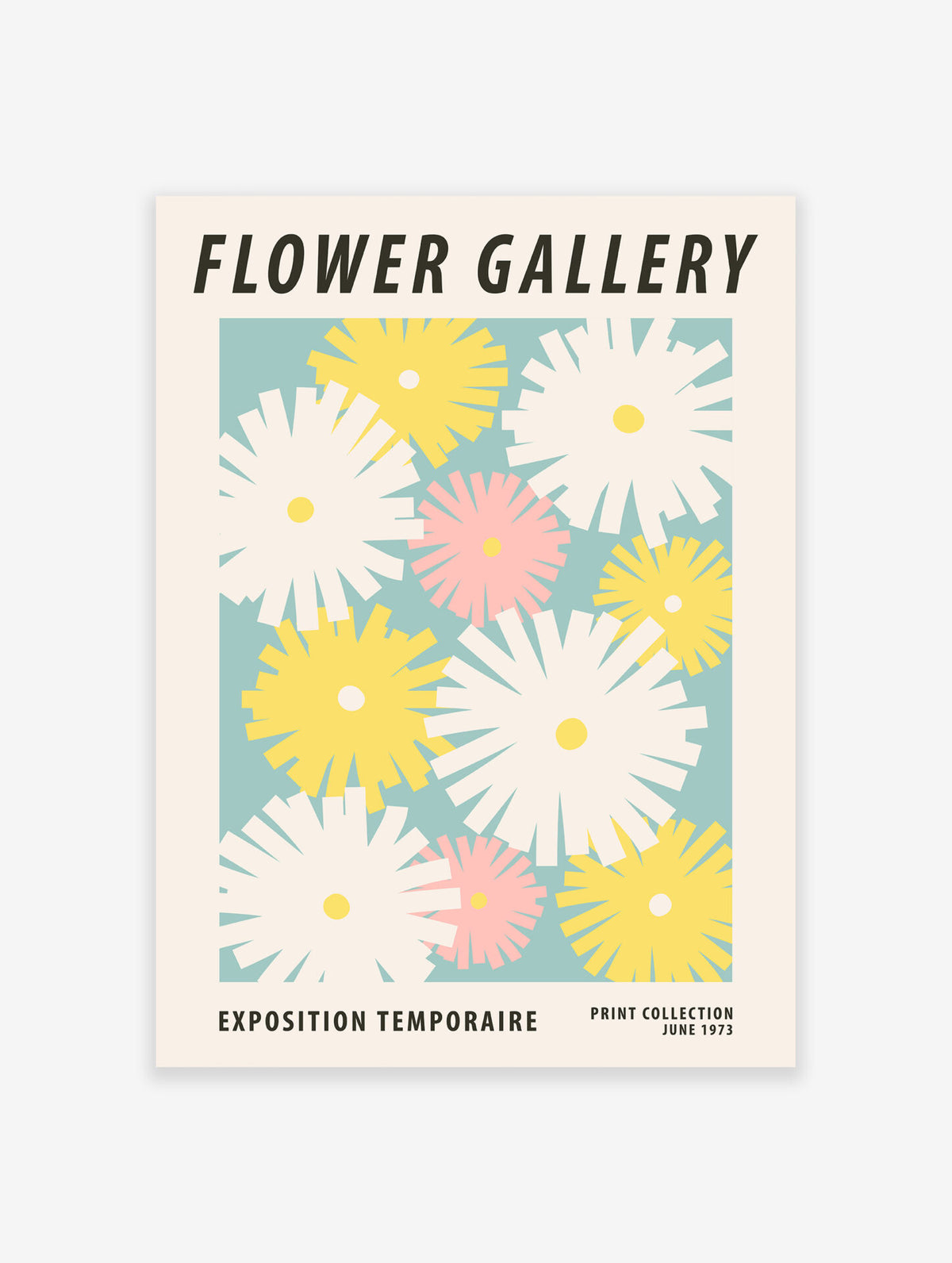 Flower Market Poster, Floral Prints Print