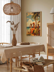 Caribbean Poster, Tropical Print