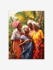 Caribbean Poster, Tropical Print