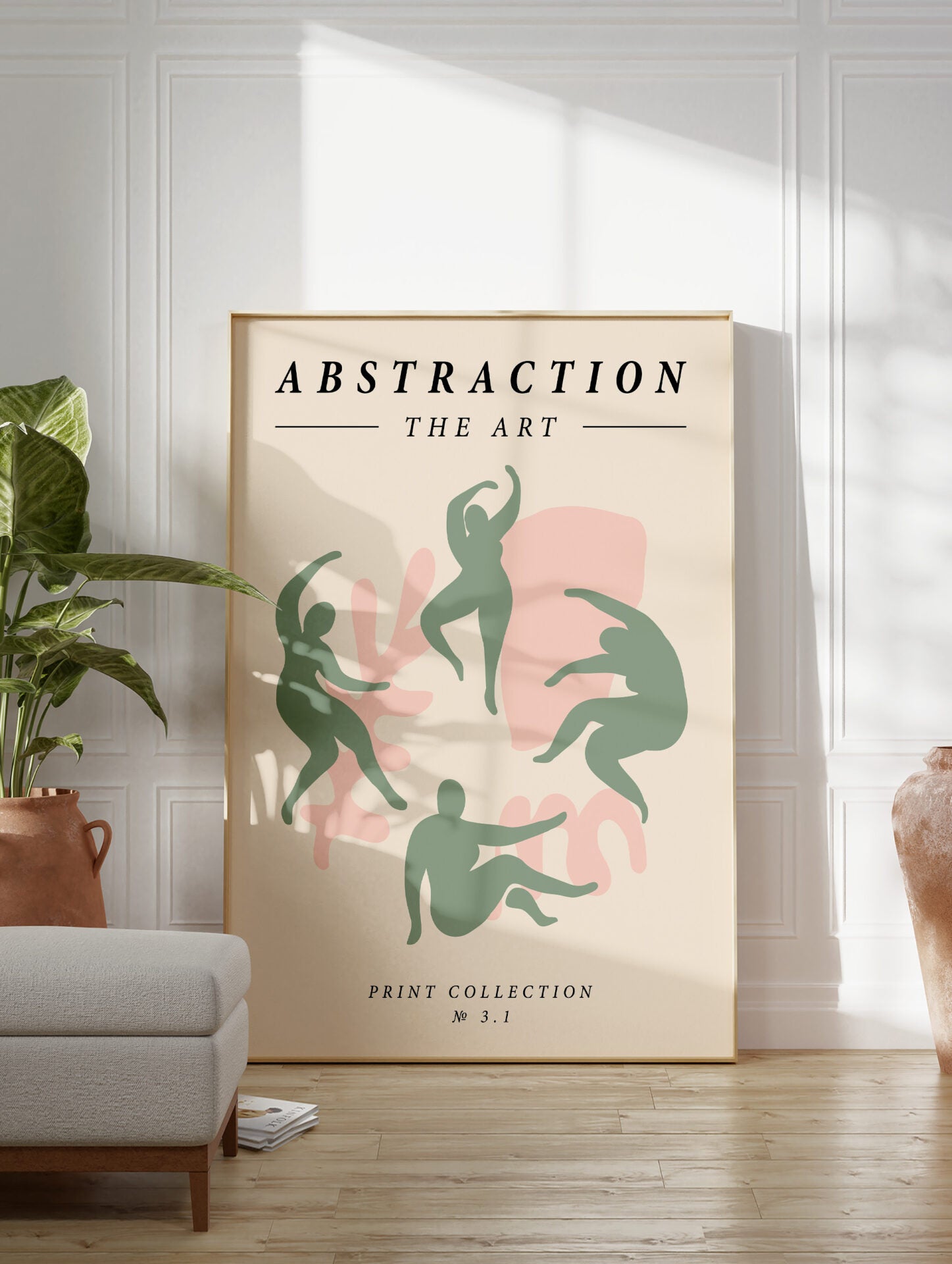 Dance Poster, Abstraction Print