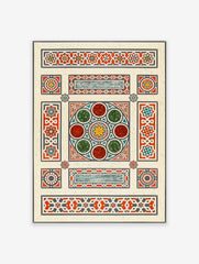 Islamic Poster, Arabic Tiles Print