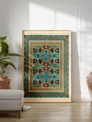 Islamic Poster, Floral Arabic Print