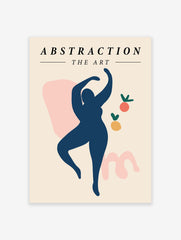 Ballet Dance Poster, Abstraction Print