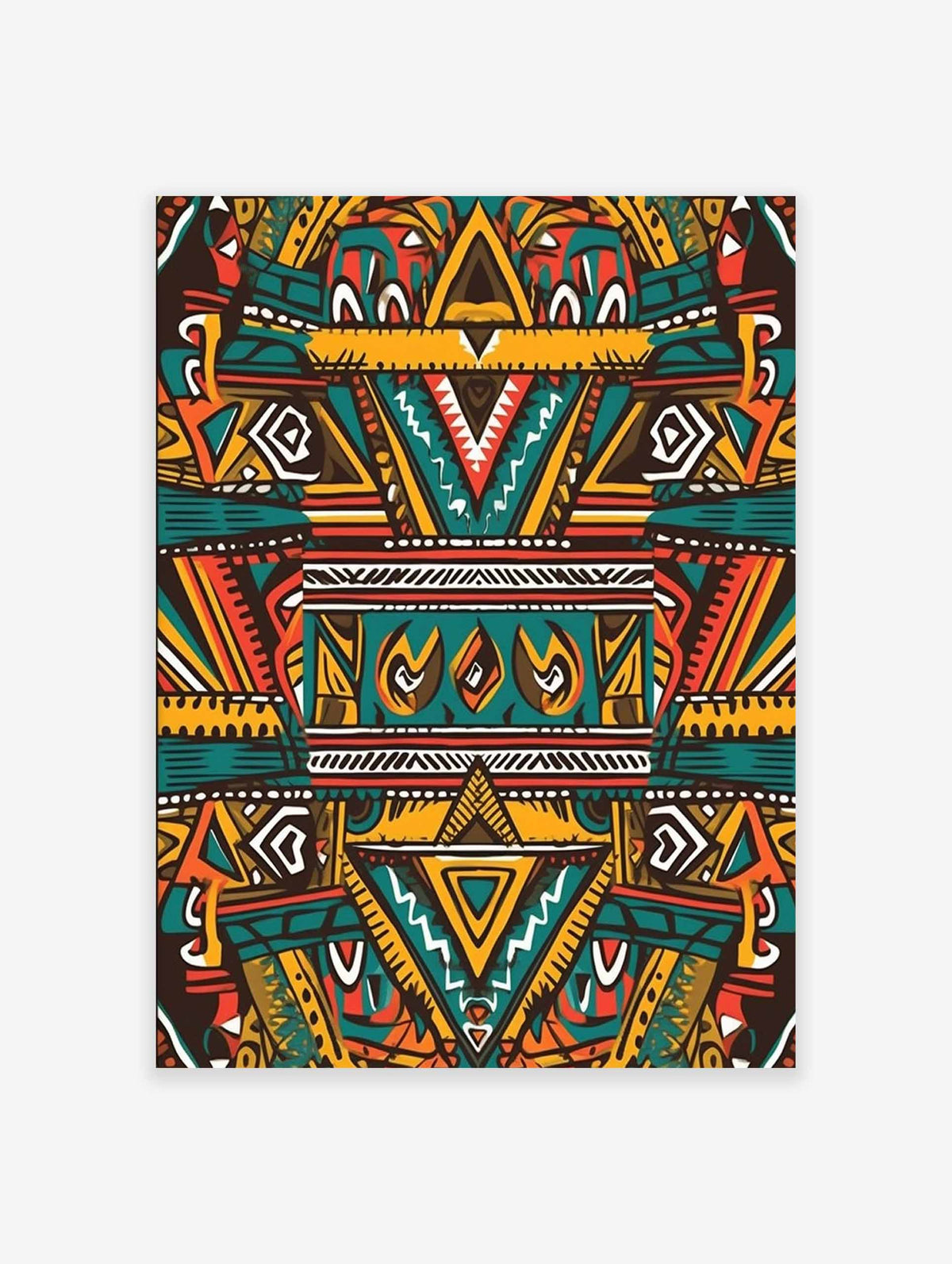 African Art Poster, African Print