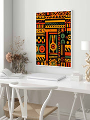 African Art Poster, African Print