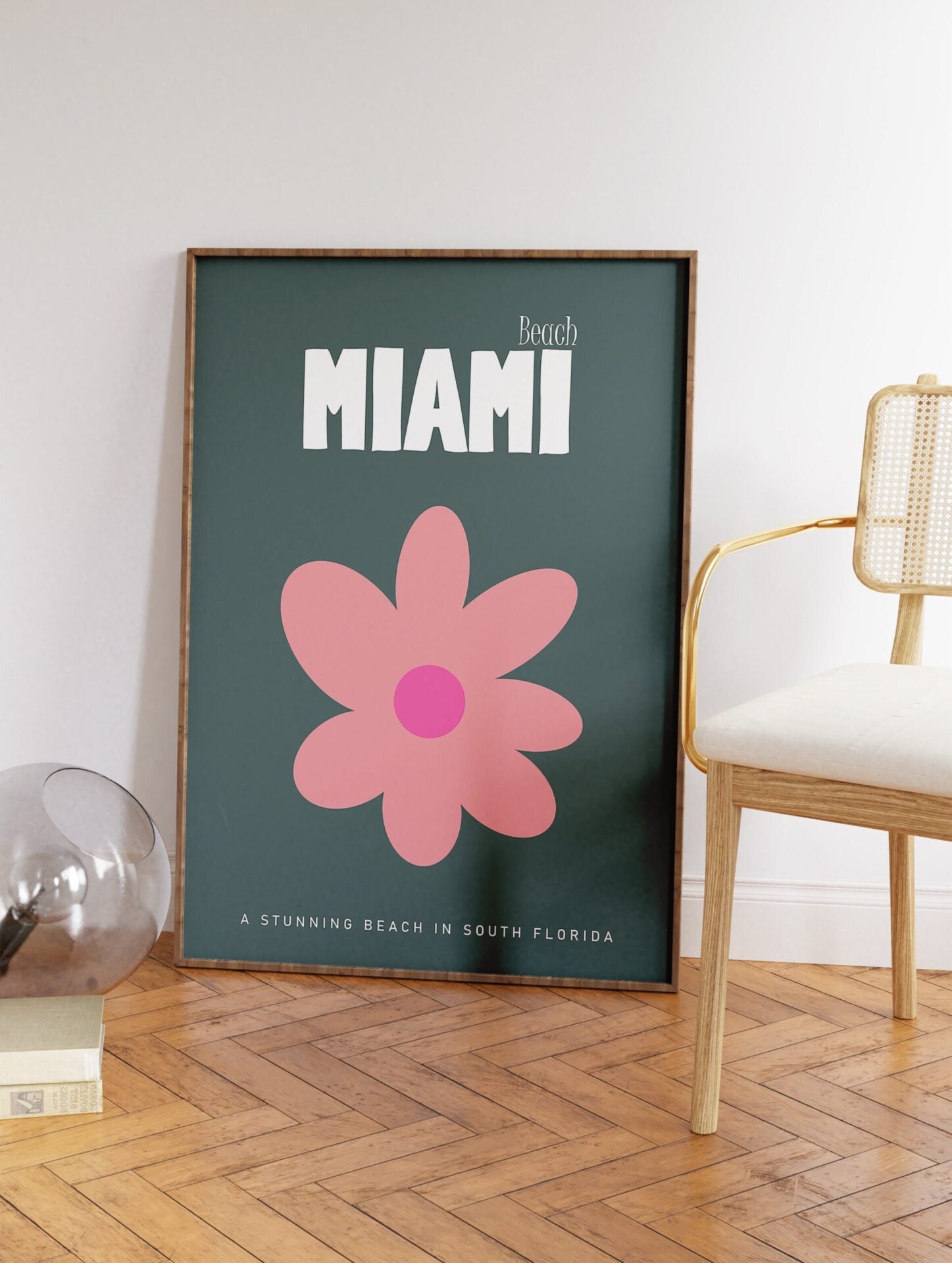 Miami Beach Poster, Miami Travel Print