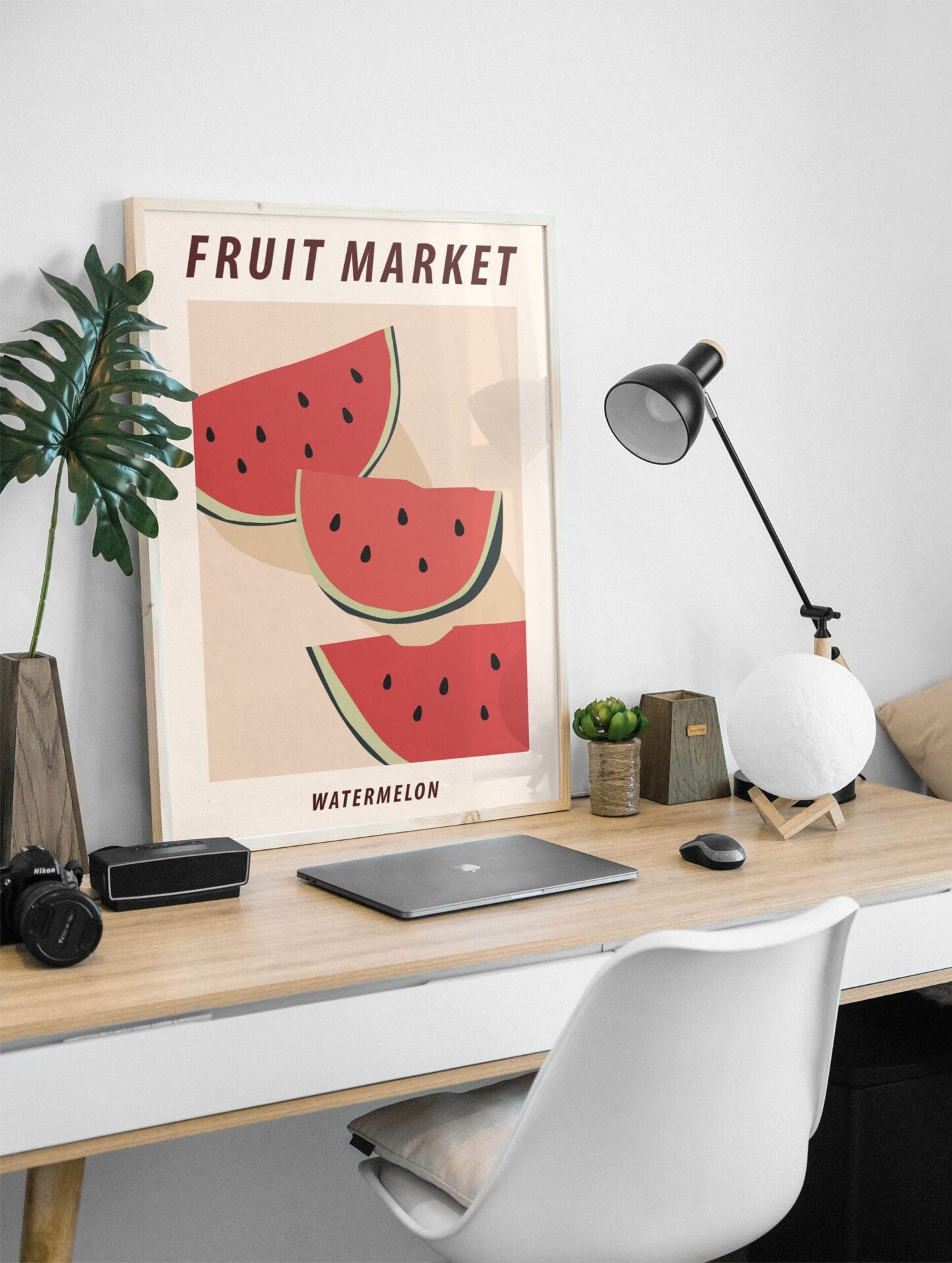 Watermelons Poster, Fruit Print