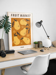 Pears Poster, Fruit Print