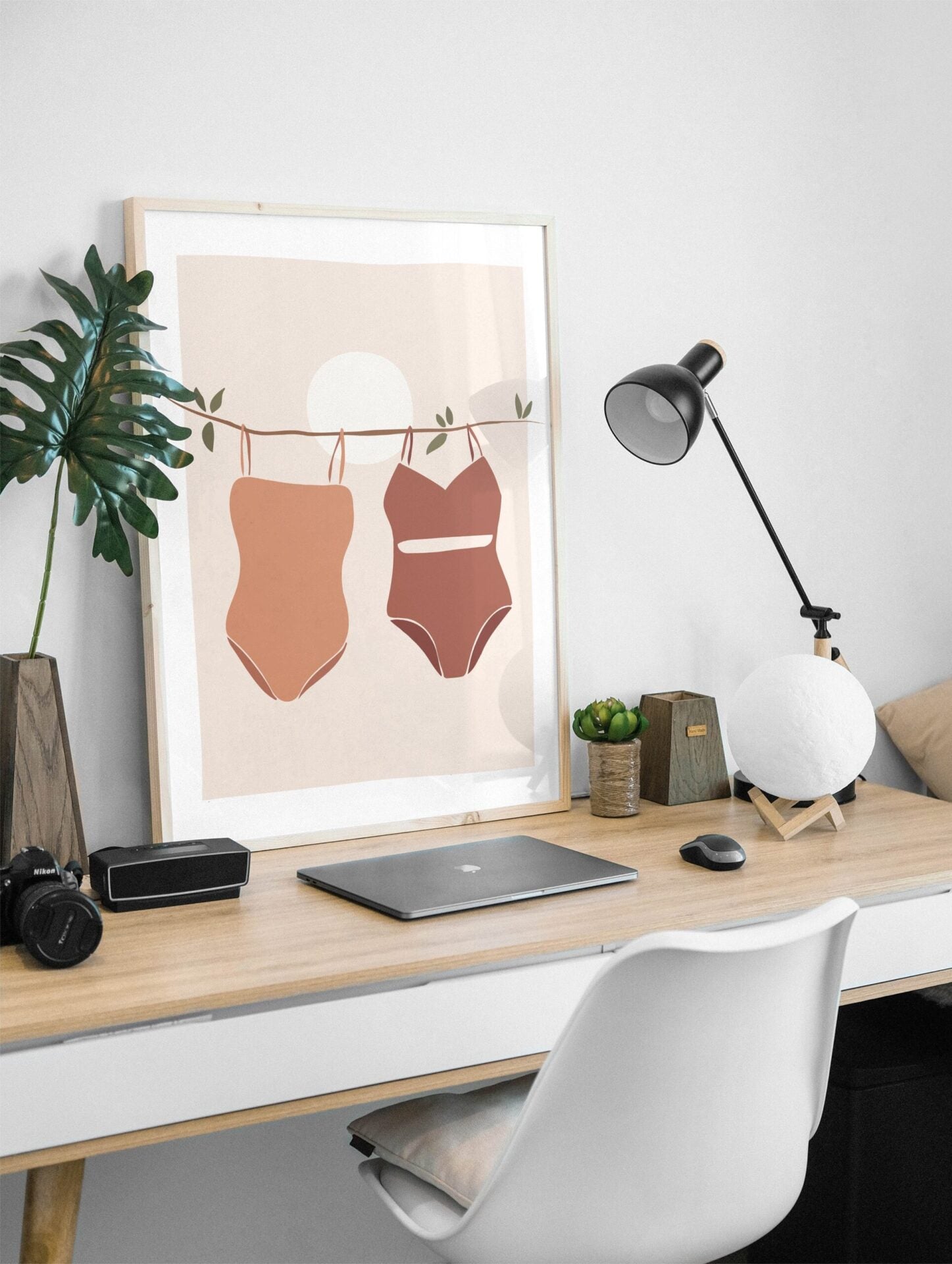 Boho Swim Suits Poster, Swim Suit Print