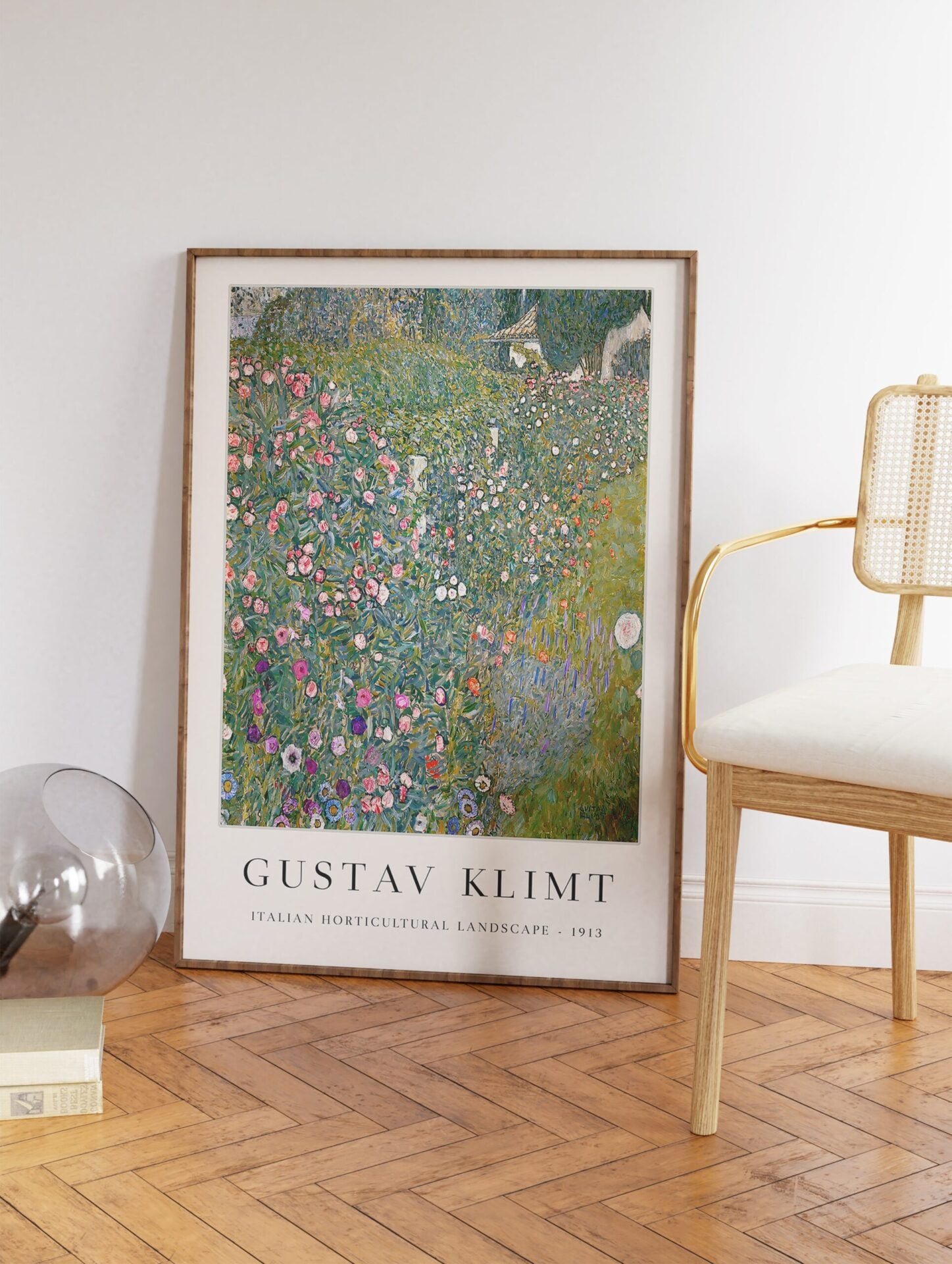 Italian Horticultural Landscape Poster by Gustav Klimt, Gustav Klimt Print