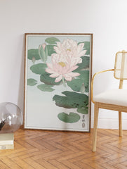 Water Lily Poster by Ohara Koson, Ohara Koson Print