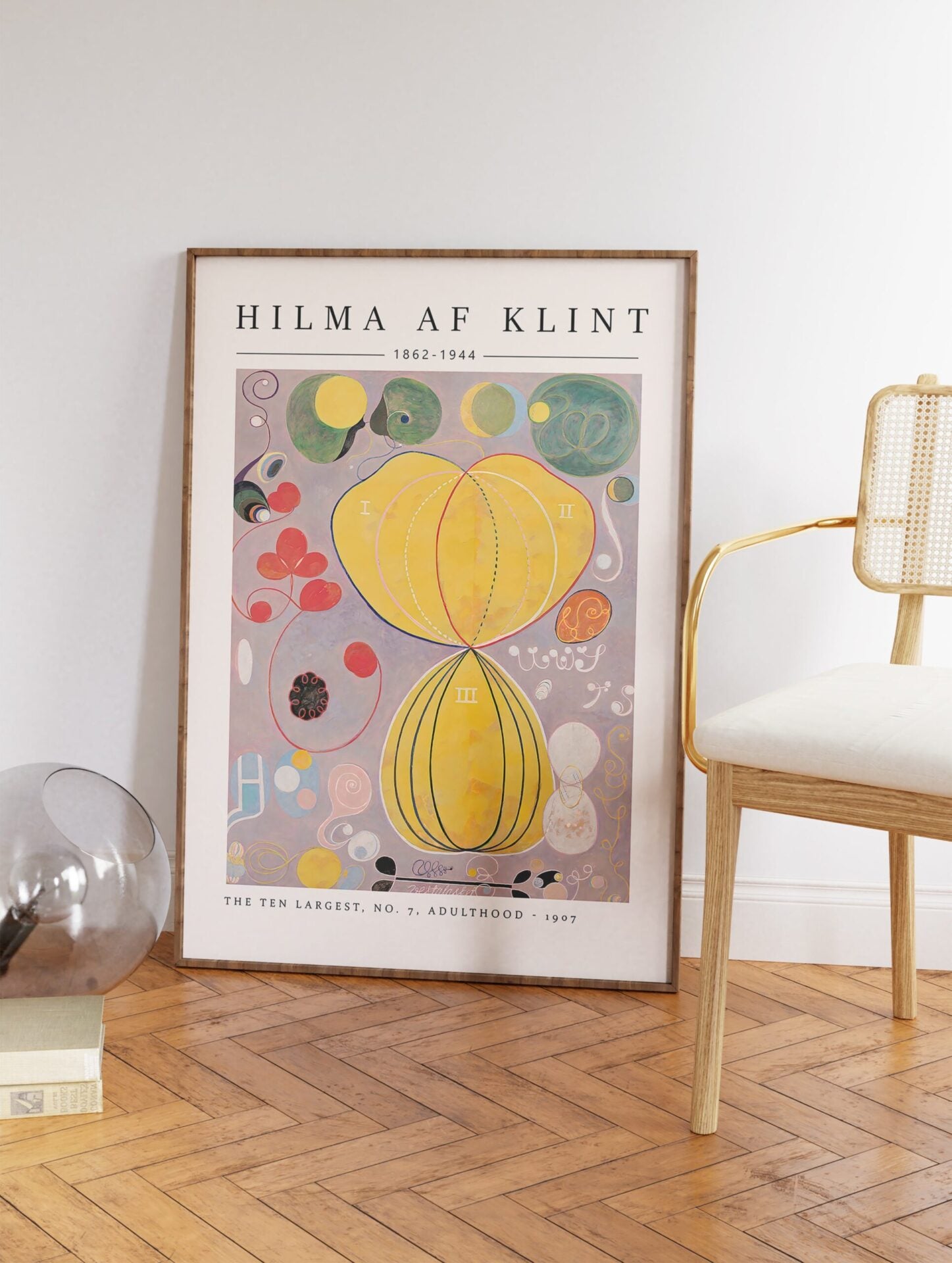 The Ten Largest No.7 by Hilma Af Klint Poster, Hilma Af Klint Art Print