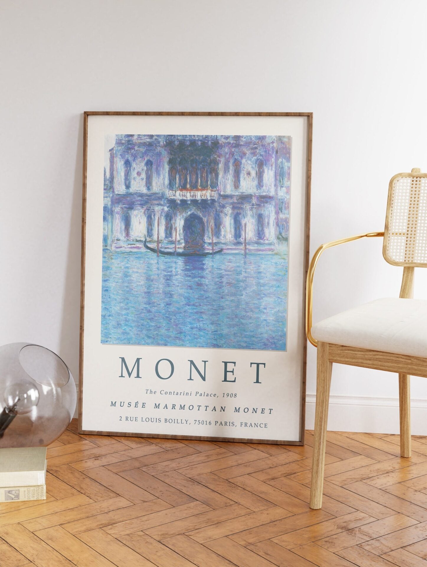 The Contarini Palace Poster by Claude Monet, Claude Monet Print