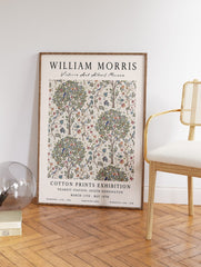 Kelmscott Tree Poster by William Morris, William Morris Floral Print